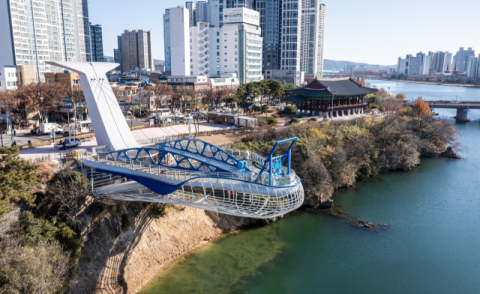 울산 태화강 ‘태화루 스카이워크’ 24일 개방