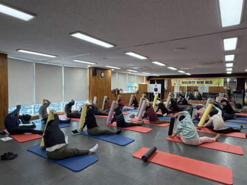 부산 북구 금곡동, 저속노화 혈당관리 위한 ‘심신충전 힐링체조’ 운영