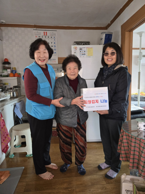 부산중·동구재향군인회, 사랑의 김장김치나눔 행사 실시