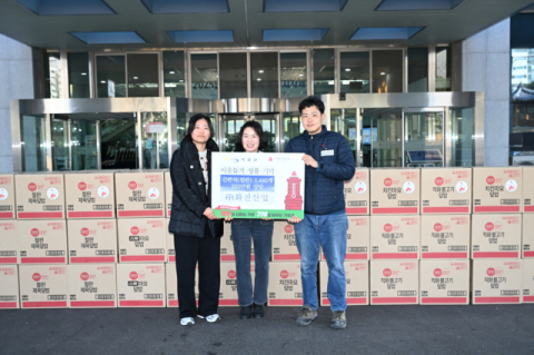 화전산업, 기장군에 간편식 1440개 기탁