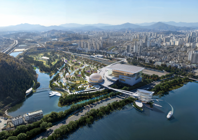 디자인캠프 문박디엠피가 발표한 세계적 공연장 설계 디자인. 울산시 제공