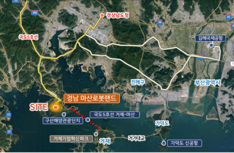 경남도, 마산로봇랜드 조성사업 마무리할 민간투자자 모집