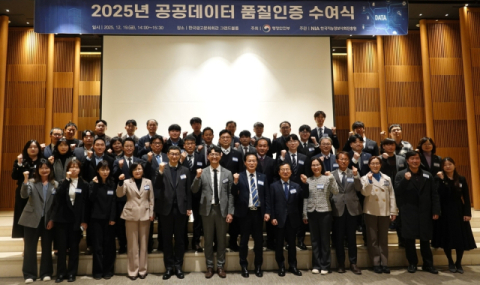 코이카, 행안부 공공데이터 품질인증 3개 영역 ‘최우수’ 등급 획득