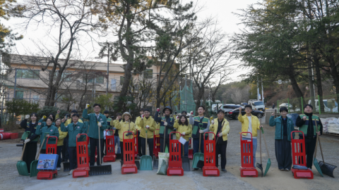 동래구, 겨울철 자연 재난 대비 제설 장비 점검 및 가동 훈련 실시