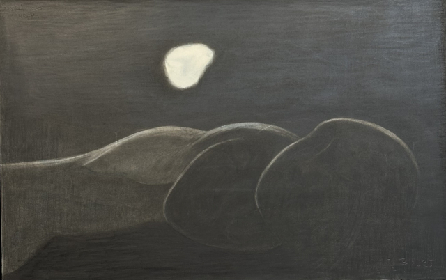 길 후, 무제(Untitled), Graphite on paper, 2025. 작가 제공