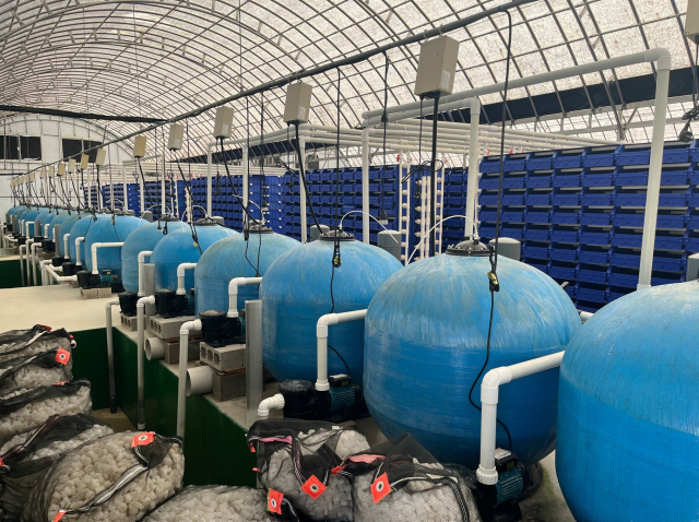 ‘친환경 양식어업 육성사업’ 지원시설인 순환여과 시설. 어촌어항공단 제공
