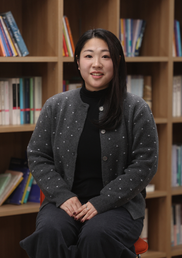 김재은 희곡 당선자. 이재찬 기자 chan@