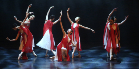 검무와 발레 접목한 창작 발레 ‘눈길’