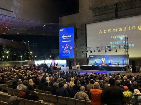 영화의 전당서 아자마라 선사 연계 특별하선 이벤트 현장(2025. 3-5월).