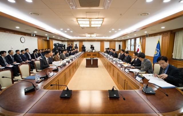 과기부총리 부활-제1회 과학기술관계장관회의 개최 장면. 과학기술정보통신부 제공