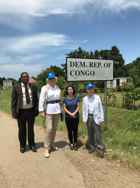 박문주 씨는 콩고 내전 지역인 부템보에 에볼라병 대응 조사 출장을 갔다. 본인 제공