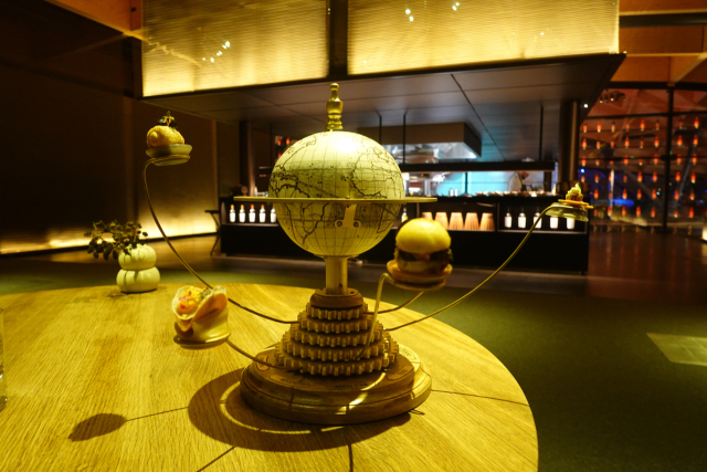 미슐랭 3 스타 칸 로카 셀러의 아뮤즈 부쉬. 이상훈 제공