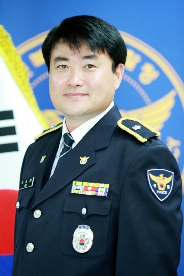 이승철 경감. 경위 재직 당시 사진. 전북경찰청