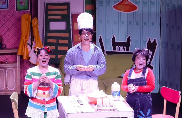 (재)부산문화회관은 1월 23~24일 이틀간 부산문화회관 중극장에서 가족 뮤지컬 ‘구름빵’을 선보인다. 부산문화회관 제공