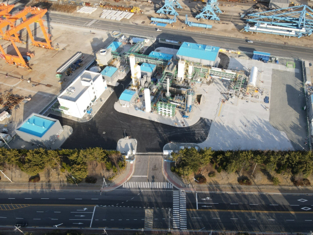 경남 창원 액화수소플랜트 전경. 창원시 제공