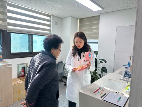 부산진구 당감건강생활지원센터, ‘새 칫솔 준 데이’ 사업 운영