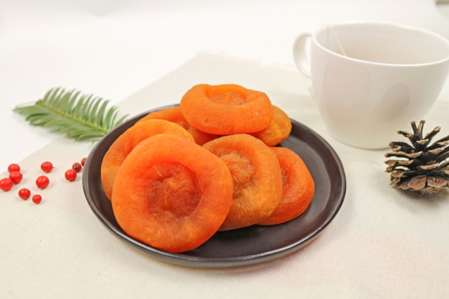 지리산 고종시로 만든 산청곶감 모습. 산청군 제공