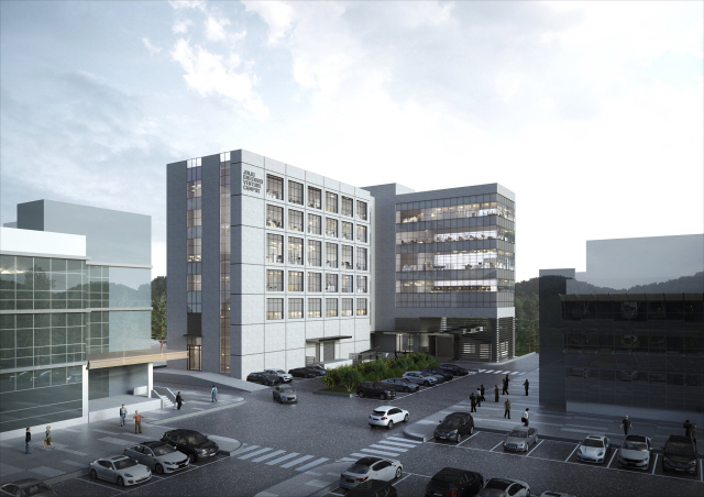 진주시 그린바이오 벤처캠퍼스 조감도 모습. 진주시 제공