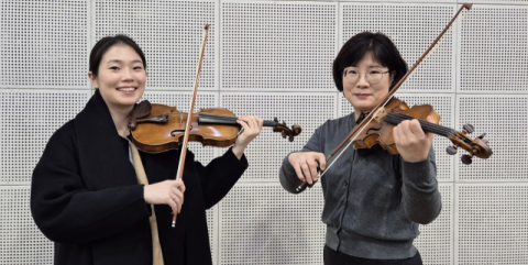 부산시향 설립 64년 만에 첫 '모녀 단원' 나왔다