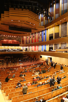 조절 가능한 음향 반사판 패널. 이상훈 제공