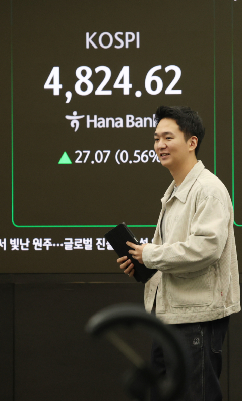 코스피 장중 시총 사상 처음 4000조 돌파