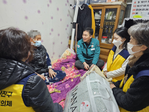 부산진구 부전1동 지역사회보장협의체, 냉·난방 용품 지원 사업 추진