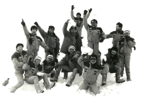 1989년 세종기지 제2차 월동대. 김예동 제공