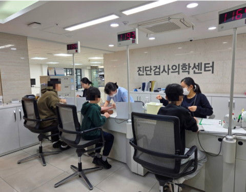 한국건강관리협회 부산동부(동래), 사회공헌 건강검진 실시