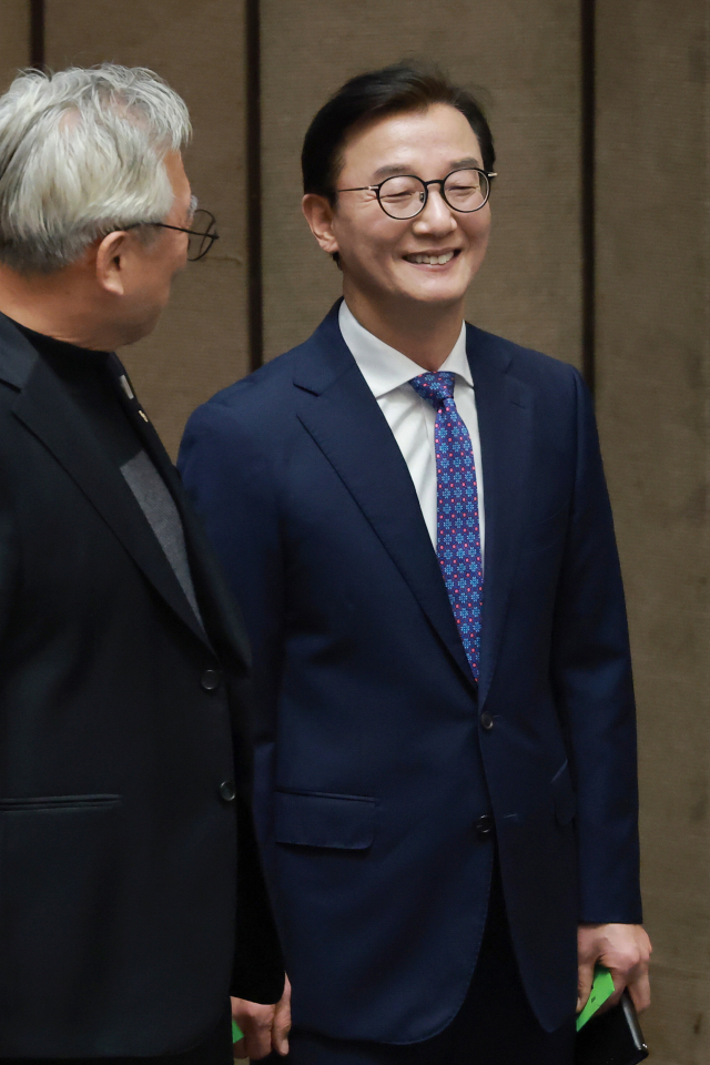 더불어민주당 전재수 의원이 지난 16일 국회에서 열린 임시국회 1차 본회의에 참석했다. 연합뉴스