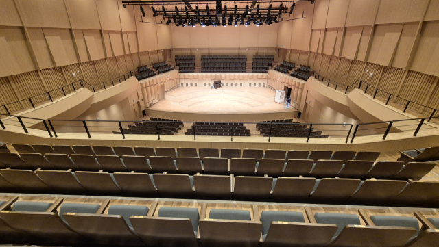 낙동아트센터 콘서트홀. 박석호 기자