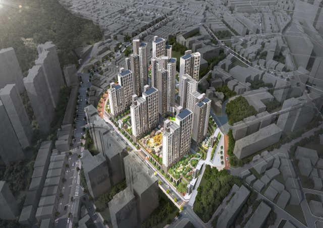 DL이앤씨는 이달 해운대구 재송동에서 ‘e편한세상 센텀 하이베뉴’를 분양한다. 지하 6층~지상 34층, 8개 동, 전용면적 59~84㎡ 924세대 규모 단지 중 전용면적 59㎡타입 166세대가 분양된다. 사진은 모두 해당 아파트의 조감도. DL이앤씨 제공