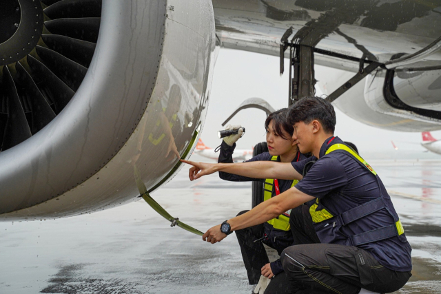 티웨이항공이 정비사 등 채용을 진행한다. 티웨이항공 제공