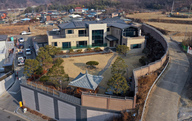 박근혜 전 대통령의 대구 사저. 연합뉴스 자료사진