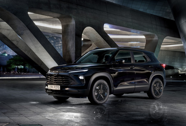 쉐보레 ‘2026년형 트레일블레이저 미드나잇 블랙 에디션’.쉐보레 제공