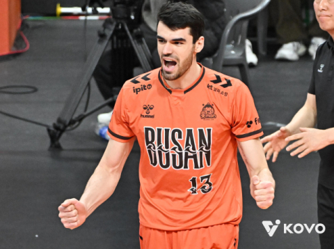 OK저축은행 디미트로프, ‘봄배구’ 해결사 역할 할까