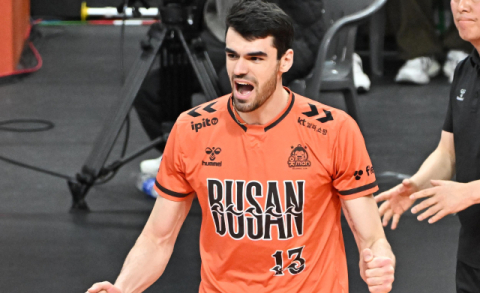 OK저축은행 디미트로프, ‘봄배구’ 해결사 역할 할까