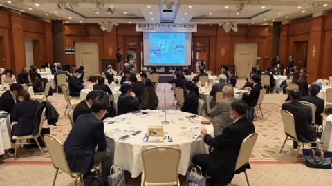 하치노헤 부산항 설명회 현장.