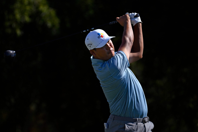 PGA 투어 WM 피닉스오픈서 3R 공동 2위를 기록한 김시우. AFP연합뉴스