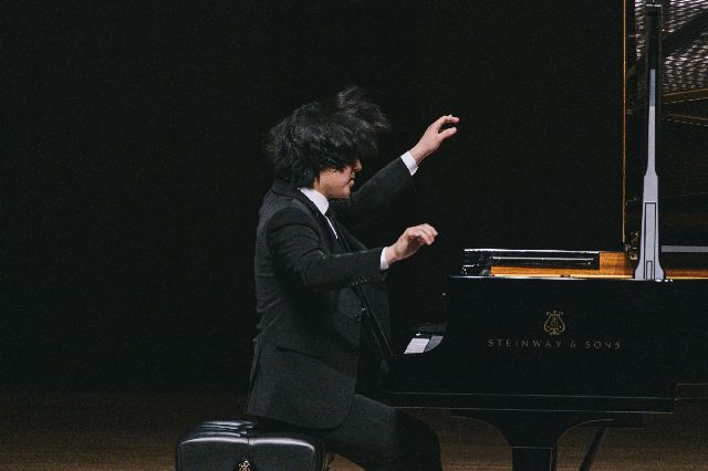 지난해 3월 경남 통영국제음악당 콘서트홀에서 열린 임윤찬 피아노 리사이틀 공연. ⓒSungchan Kim 통영국제음악재단 제공