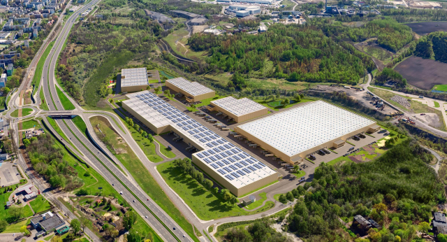 폴란드 카토비체 물류센터 조감도. 해수부 제공