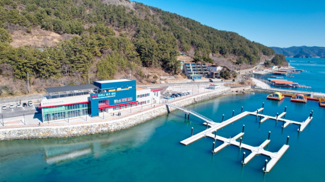 통영시를 해양레저산업 중심지로 이끄는 거점 시설이 될 ‘통영 마리나비즈센터’. 통영시 제공
