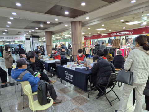건협부산동래, 부전몰서 ‘생활 밀착형 건강캠페인’ 펼쳐