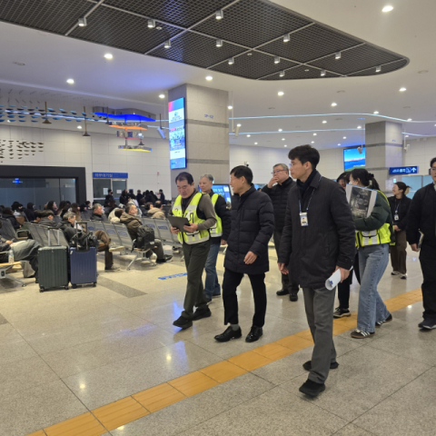 부산항만공사, 설 명절 맞이 현장점검 및 항만근로자 격려