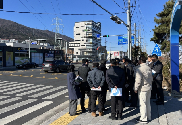 지난해 12월 열린 김정호 국회의원 주재 현장 간담회 모습. 거제시 제공