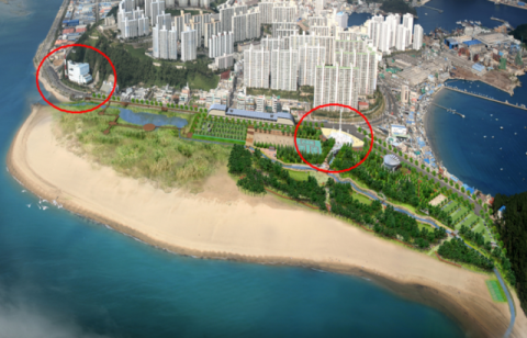 다대포 아미산 전망대 엘리베이터 설치 본격화