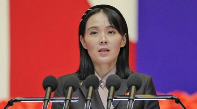 김여정 북한 노동당 부부장. 조선중앙통신 홈페이지 캡처. 연합뉴스