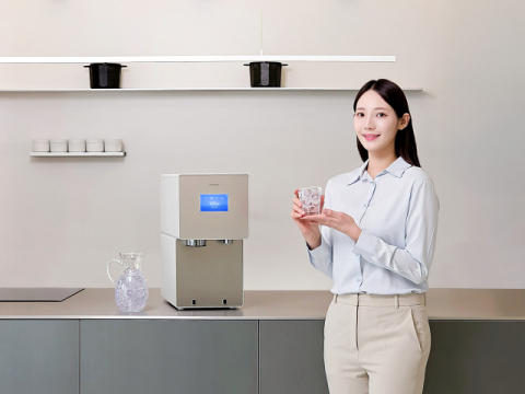 삼성전자, 하루 1천개 얼음 제조하는 얼음정수기 출시