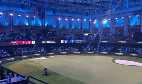 한국타이어 후원 TGL 시즌 2 네 경기 열려