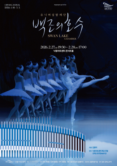 낙동아트센터, 개관 초기 대형 발레로 시민 반응 확인