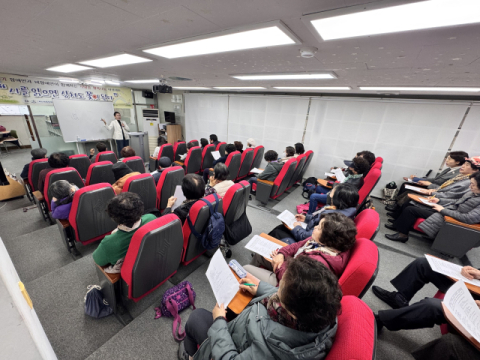 [포토뉴스] 장애인 시낭송 아카데미 개강식